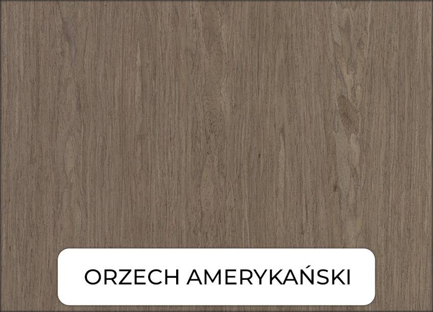 Fornirowane akupanele trudnopalne NRO Orzech Amerykański